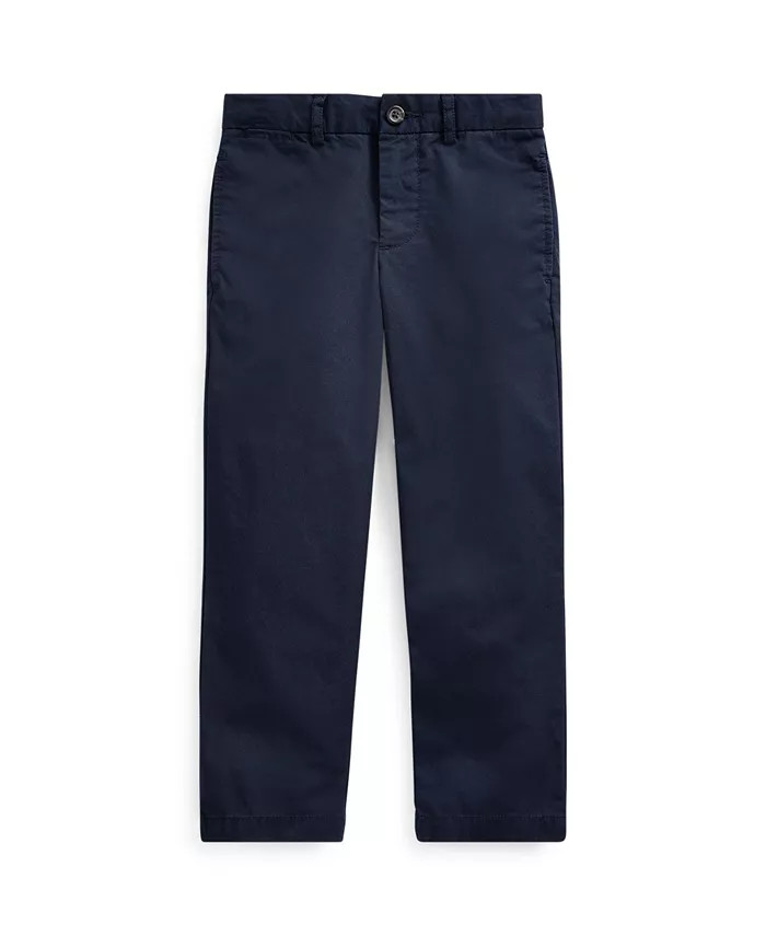 Toddler and Little Boys Straight Fit Twill Pant | Macys (US)