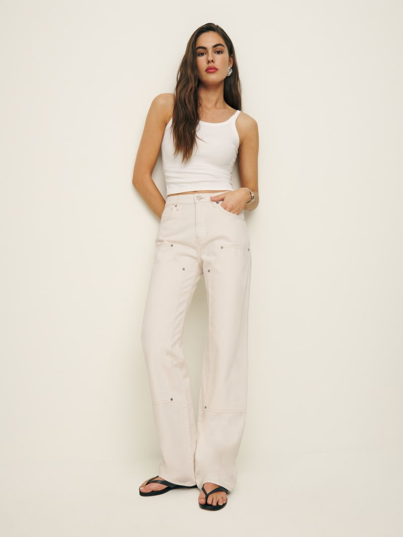 Val Carpenter 90s Mid Rise Straight Jeans | Reformation (Global)