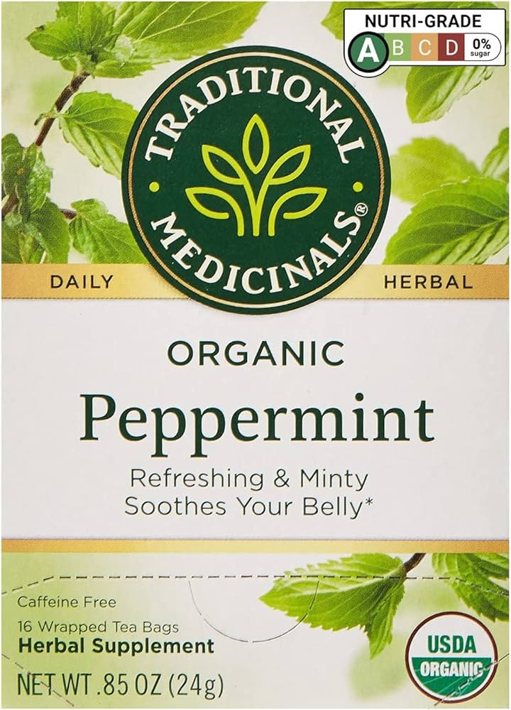 Traditional Medicinals Tea Peppermint Organic, 16 ct | Amazon (US)