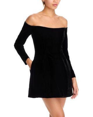 Nadene Velour Hourglass Dress | Bloomingdale's (US)