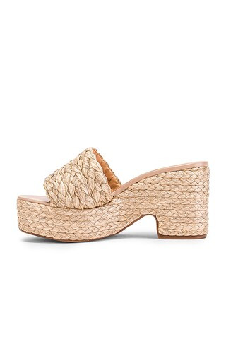 Gable Wedge in Natural | Revolve Clothing (Global)