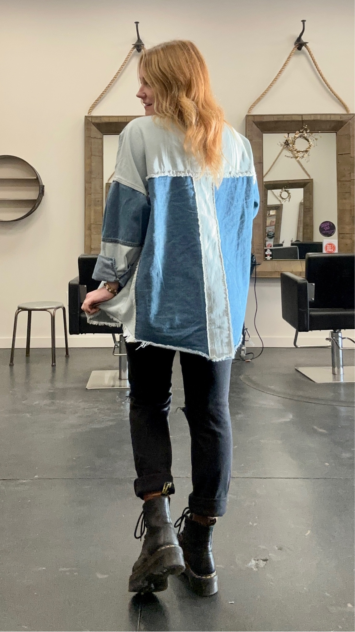 Light blue denim on dark blue denim on black denim 🖤

#LTKstyletip #LTKSeasonal #LTKfindsunder50