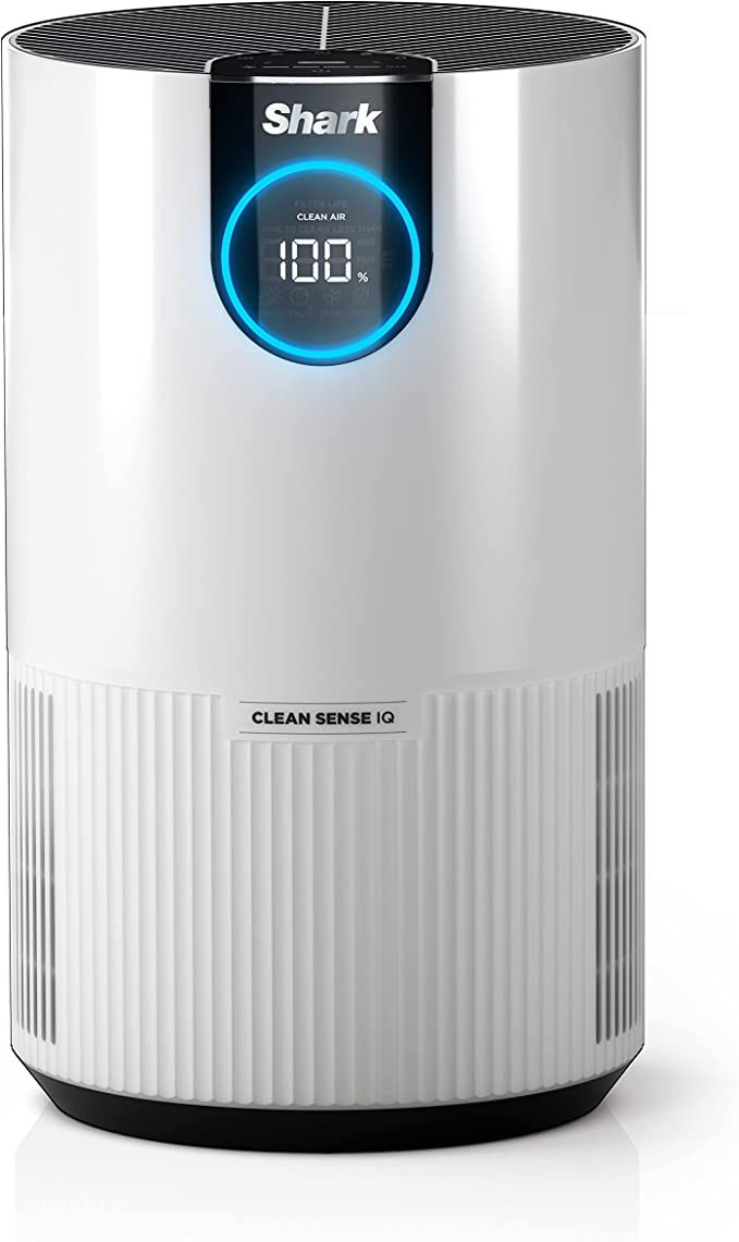 Shark Clean Sense Air Purifier for Bedroom and Office with HEPA Air Filter, Covers Up To 500 SQ F... | Amazon (US)
