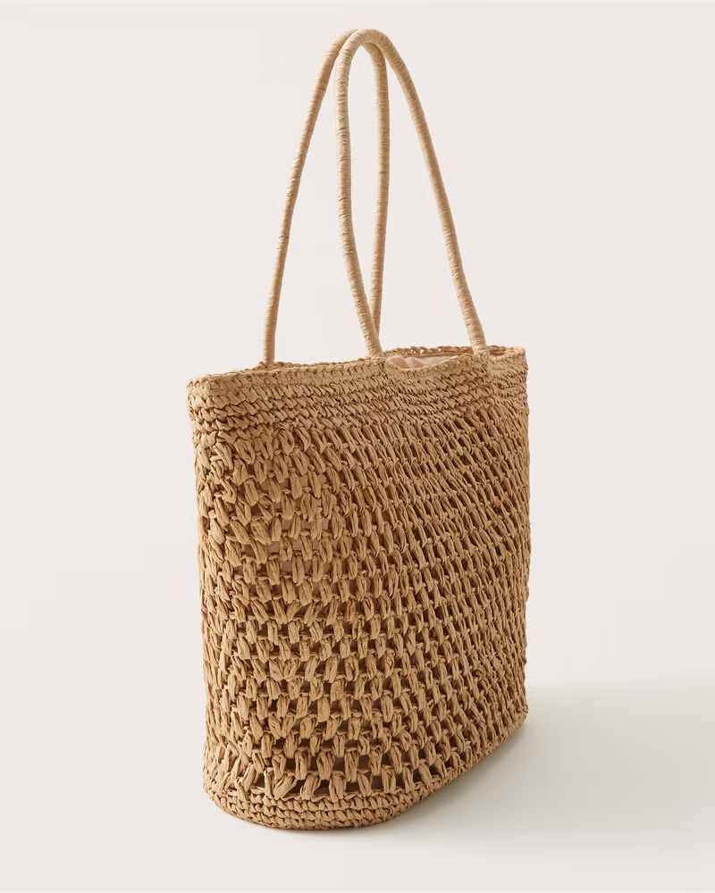 Women's Packable Resort Tote Bag | Women's Accessories | Abercrombie.com | Abercrombie & Fitch (US)