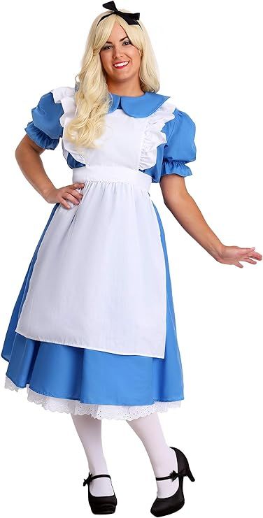 Fun Costumes Womens Adult Deluxe Plus Size Alice Costume | Amazon (US)