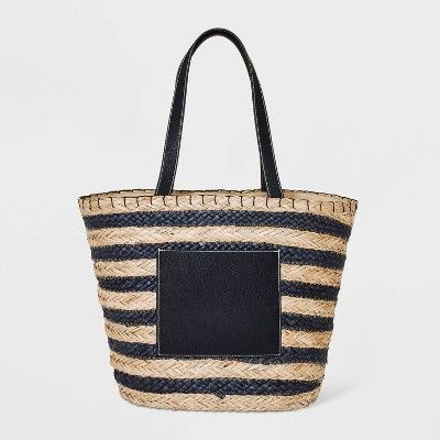 Straw Basket Tote Handbag - Universal Thread™, Target Spring Outfit, Spring OOTD | Target