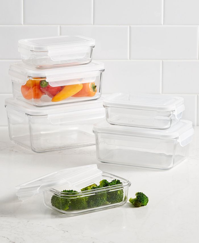 Martha Stewart Collection 12-Pc. Glass Storage Set, Created for Macy's  & Reviews - Kitchen Gadge... | Macys (US)