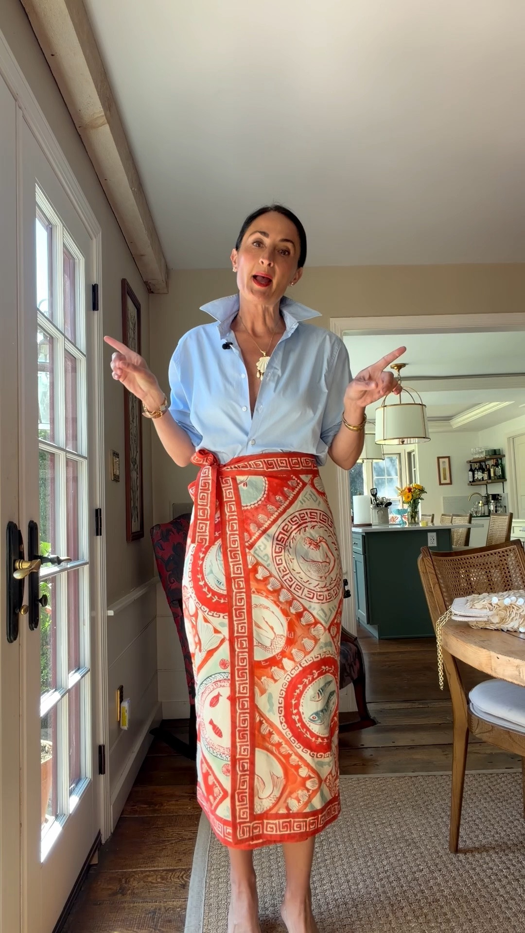My favorite skirt of all time 🐟🎏🐚
