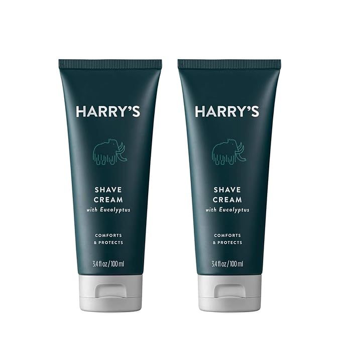 Harry's Shaving Cream - Shaving Cream for Men with Eucalyptus - 2 pack (3.4 oz) | Amazon (US)
