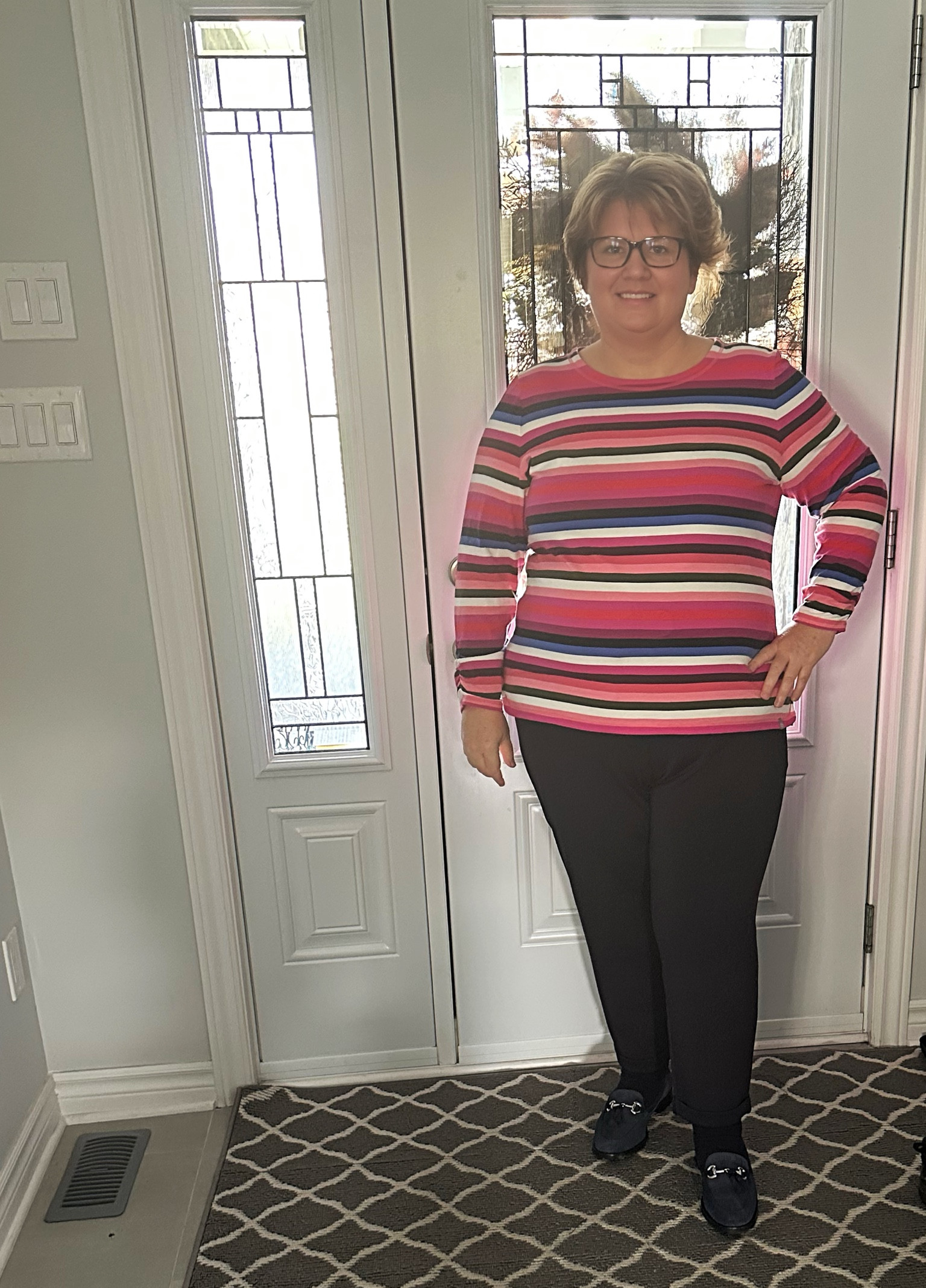 Today’s casual outfit for the day is mostly Talbots and Spanx.
I wear a 2X plus petite in both brands.
#falloutfits
#talbots #spanx #outfitoftheday #petitefashion #plussizefashion #talbotsplus #fashionover50 #over50

#LTKplussize #LTKover40 #LTKfindsunder100