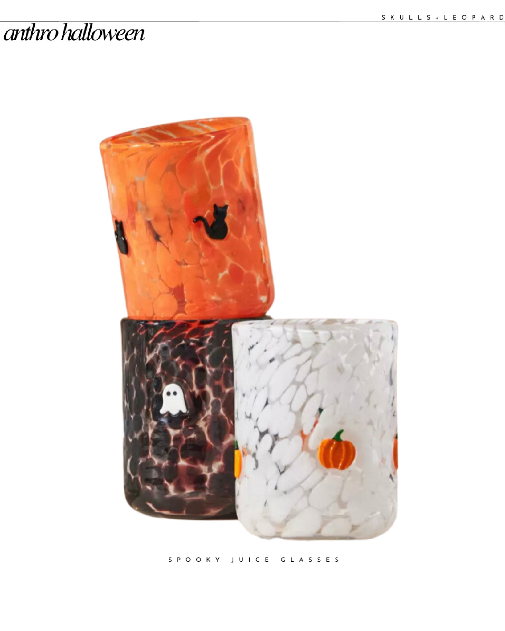 I ordered the ghost cup IMMEDIATELY!! Been waiting for it to finally be released!!


Anthropologie mystic juice glass

Anthropologie halloween, LTK Halloween 

#LTKhome #LTKFind #LTKSeasonal