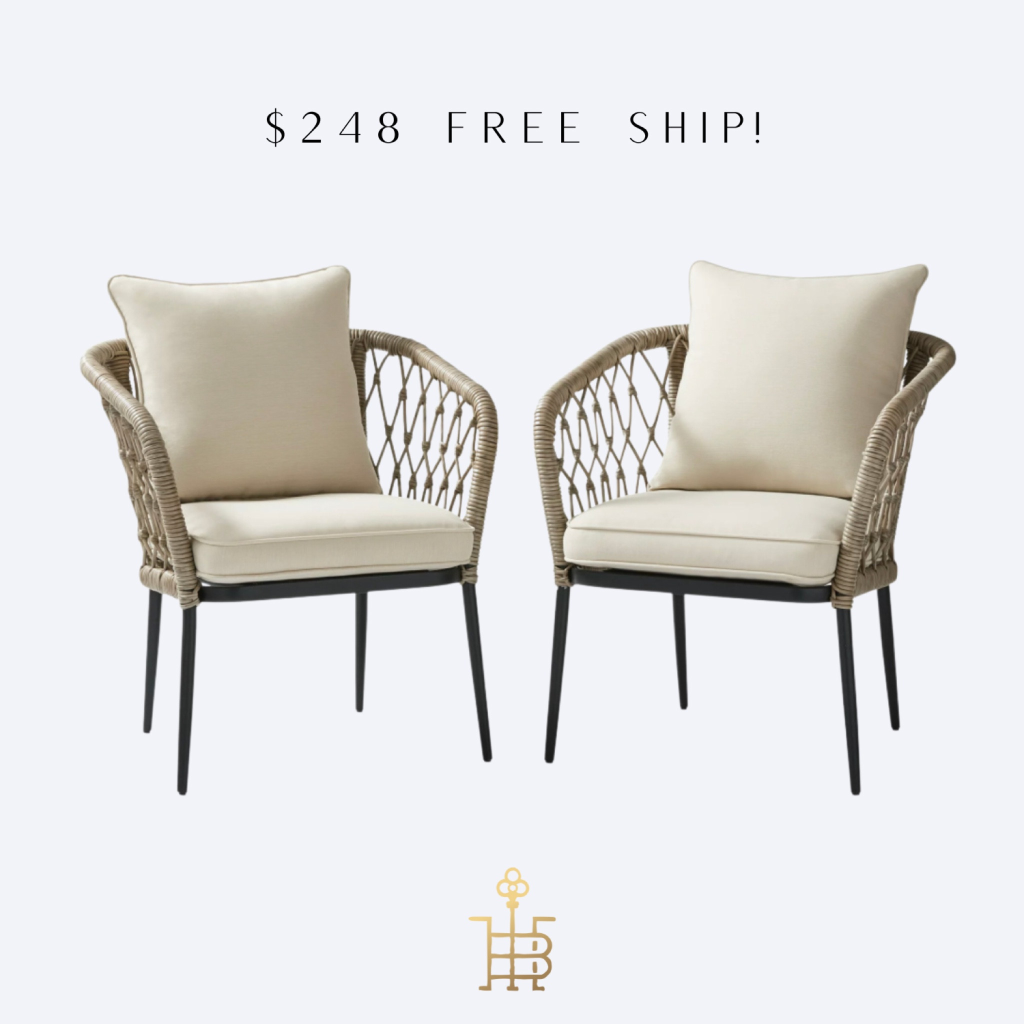 One of my followers sent me pictures of these Walmart chairs in person and said how awesome and even better they are in person!

Patio furniture, front porch chairs, rope chair, look for less, spring, summer

#LTKSeasonal #LTKhome #LTKstyletip