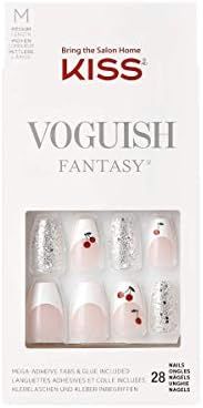 KISS Voguish Fantasy Nails - Leave me (FV03X) | Amazon (US)