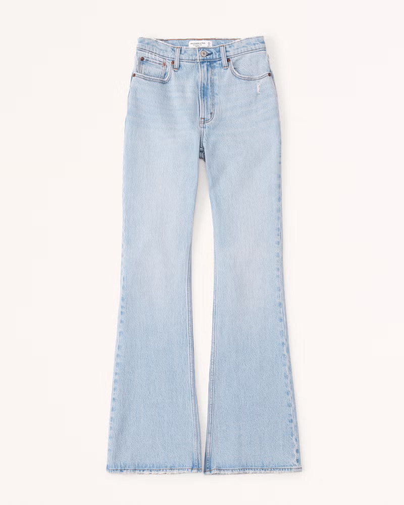 Abercrombie & Fitch Women's High Rise Vintage Flare Jean in Light - Size 33 | Abercrombie & Fitch (US)