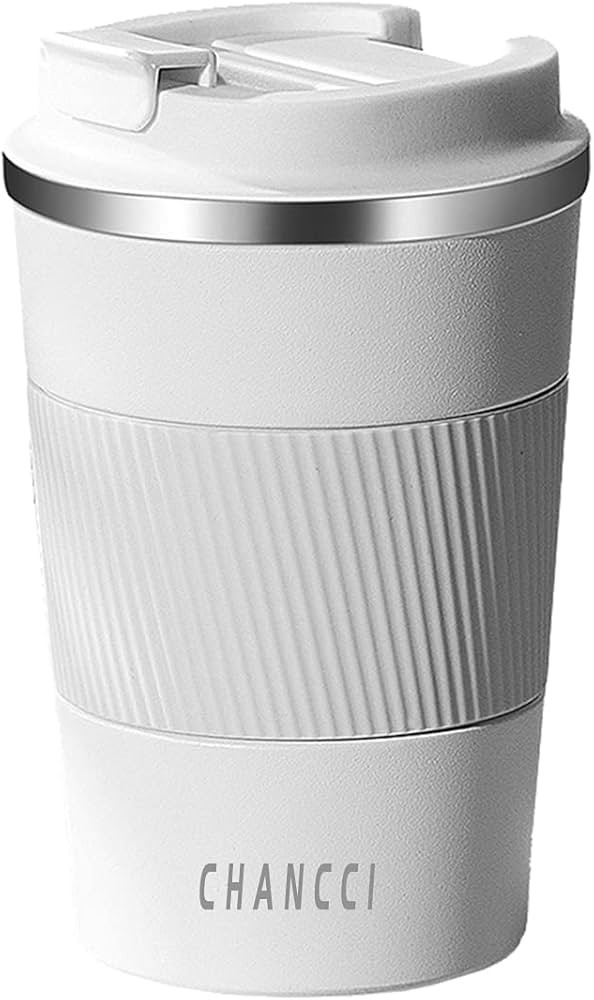 Travel Coffee Mug Spill Proof Leakproof 12 oz Insulated Coffee Mug with Screw Lid, Stainless Stee... | Amazon (US)