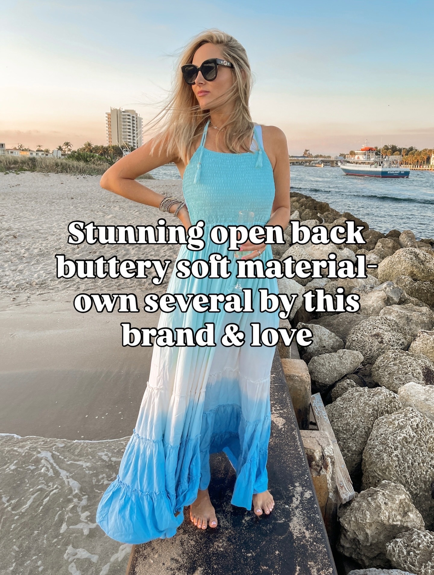 One of my favorite cover ups if youre going to lunch or dinner after the beach! 

#LTKOver40 #LTKgrwm #LTKootd