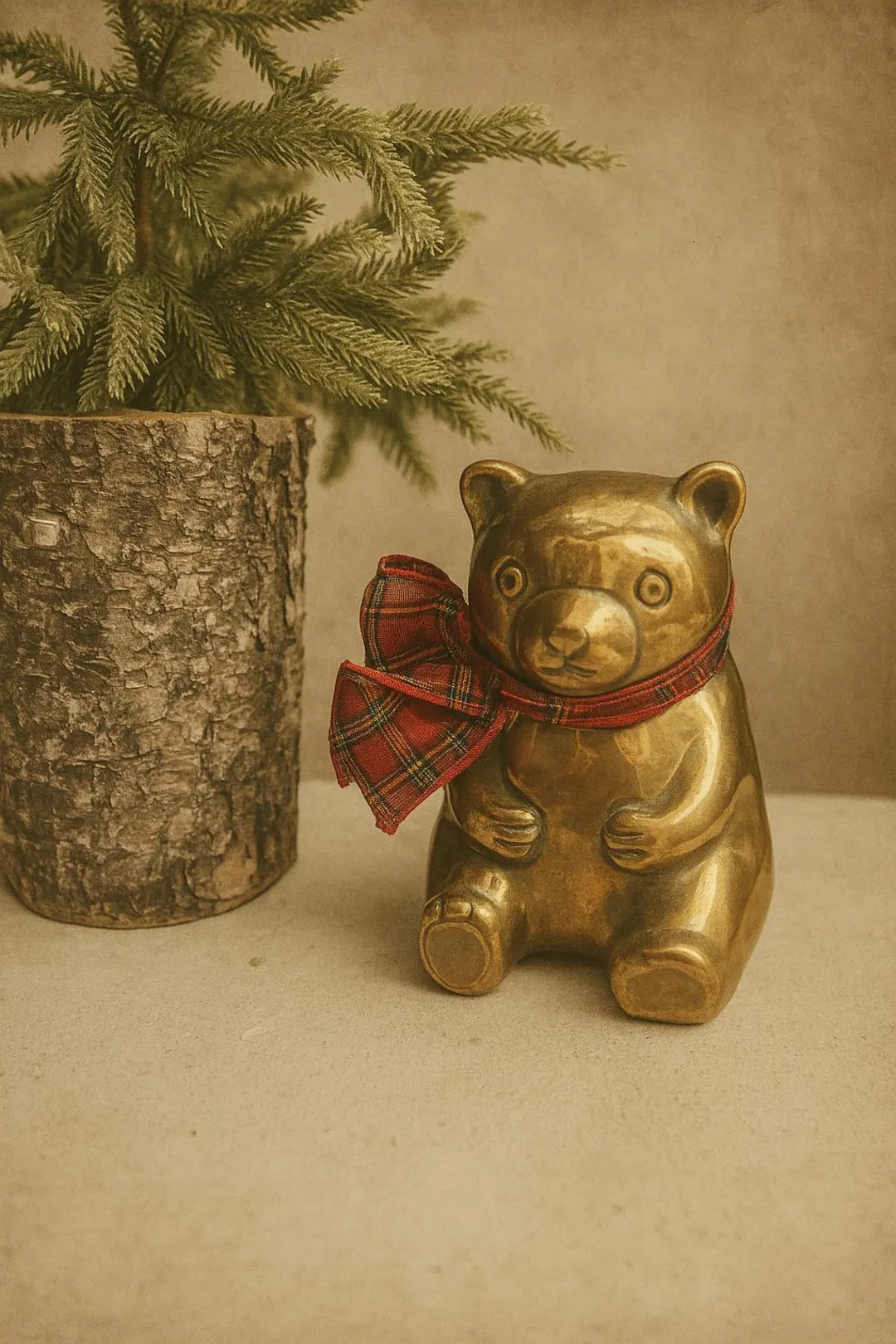 Solid Brass Vintage Bear Bank - Etsy | Etsy (US)