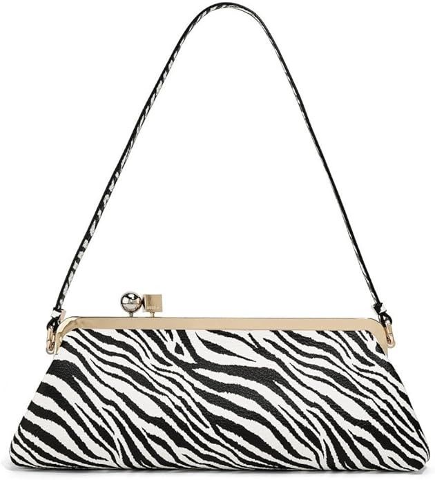 Rejolly Women Vintage Kiss Lock Top Handle Handbag Evening Purse Crossbody Shoulder Bag with Chai... | Amazon (US)