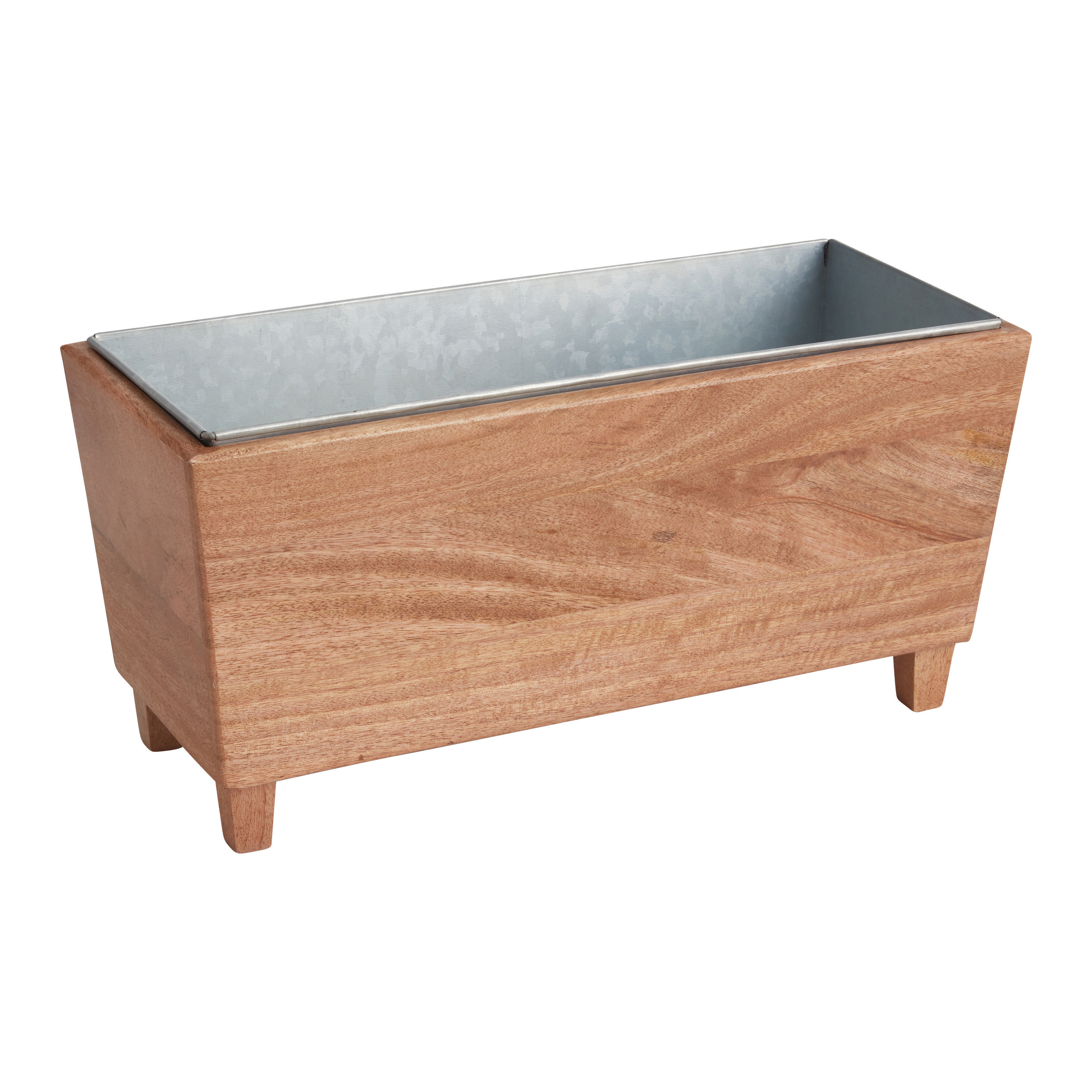 Wood Trough Wine Chiller | World Market