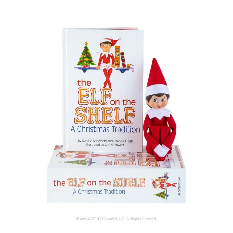 The Elf on the Shelf: A Christmas Tradition - Girl Scout Elf with Blue Eyes - Includes Artfully I... | Walmart (US)