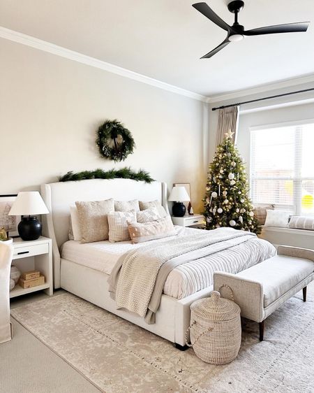 Christmas tree in the bedroom 

#LTKstyletip #LTKHoliday #LTKhome