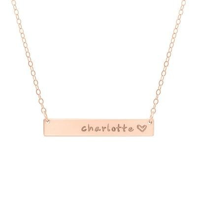 Name Bar Necklace | Made by Mary (US)
