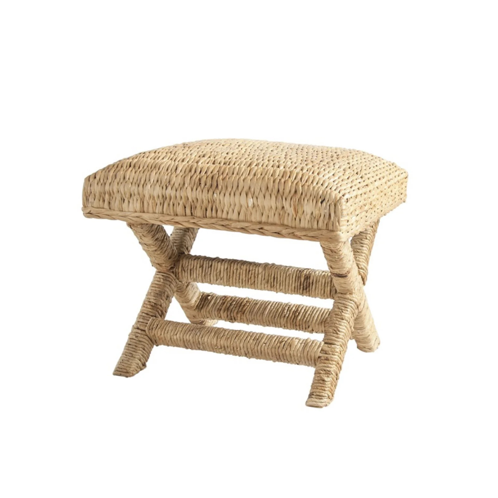 Woven Stool | Brooke and Lou