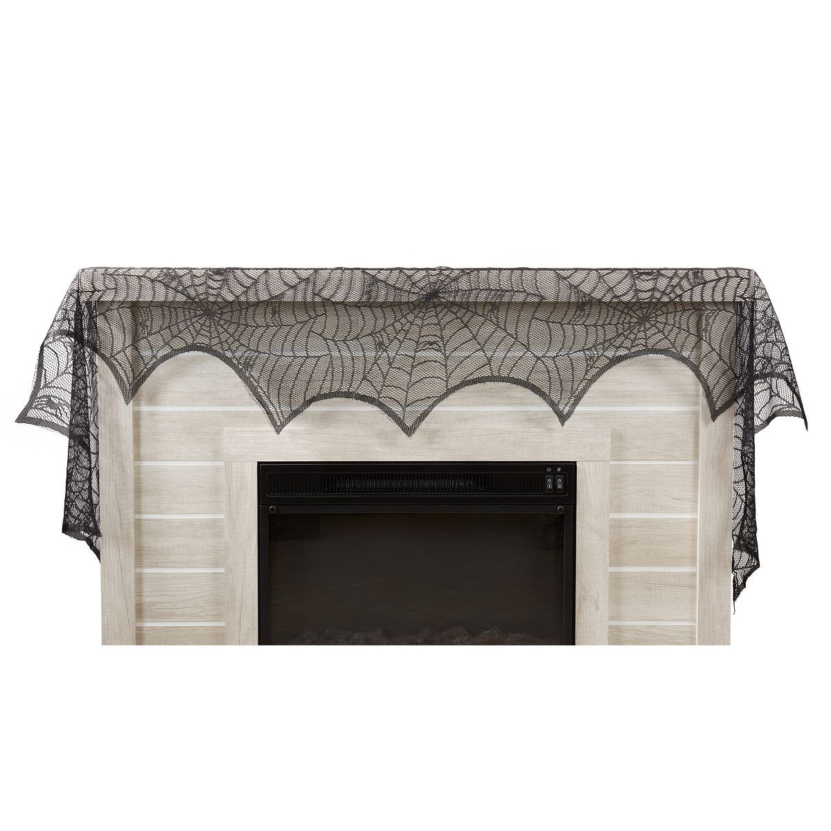 Saro Lifestyle Fireside Spinneret Scarf, 18"x96", Black | Target