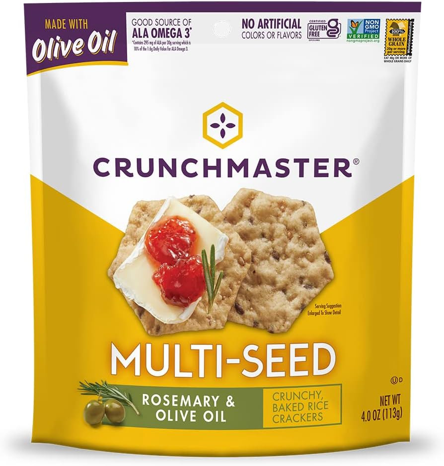 Crunchmaster Cracker Mutisd Rsmry Ooil 4 OZ | Amazon (US)
