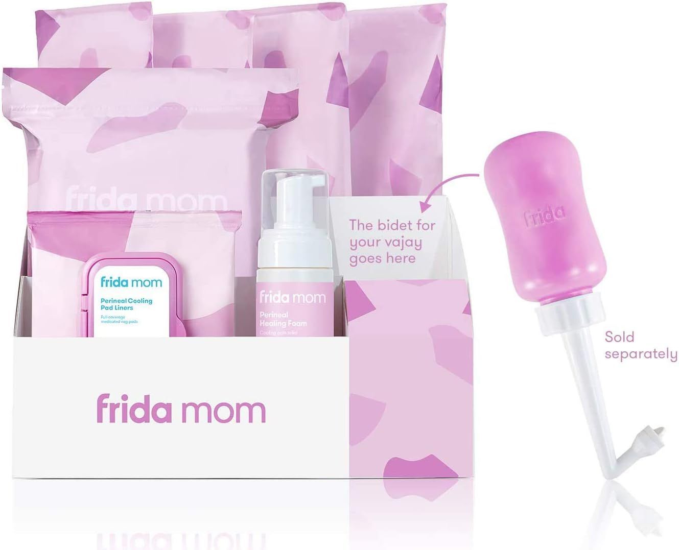 FridaBaby Mom Postpartum Recovery Essentials Kit | Disposable Underwear, Ice Maxi Absorbency Pads... | Amazon (US)