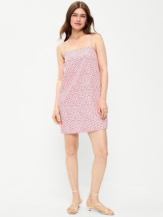 Strappy Mini Shift Dress | Old Navy (US)