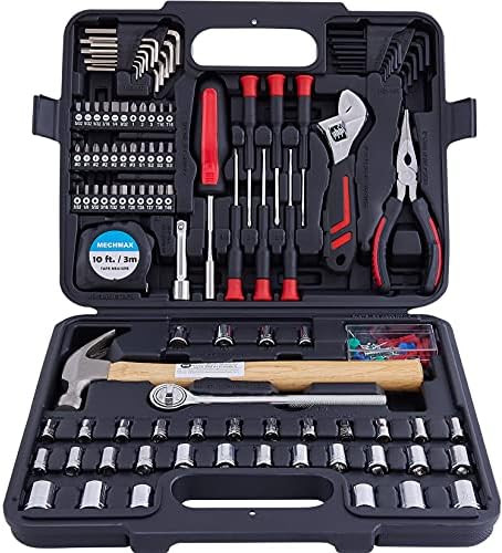 MECHMAX Home Repair Tool Set 149 Piece with Tool Box Storage Case, for Household, Garage, Apartme... | Amazon (US)