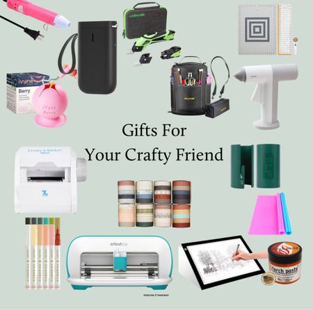 Gift guide for your crafty friend. #crafts #amazon #giftguide #arts&crafts #giftideas 

#LTKfindsunder100 #LTKGiftGuide #LTKfamily