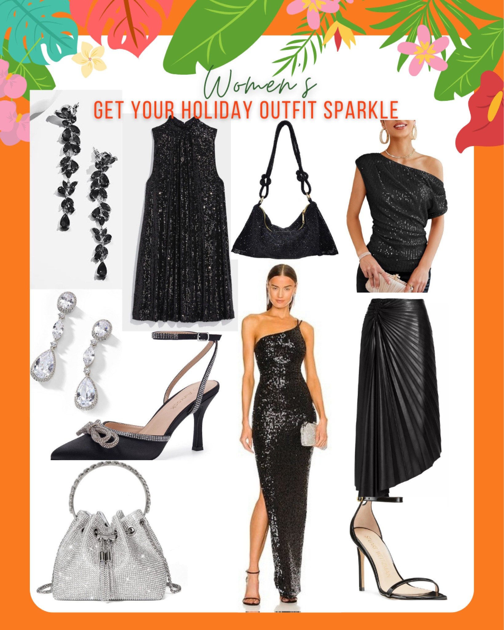 ✨Okay!  Here is to the holiday season! Amazing holiday outfits to make you pop with the sparkles.
✨Black outfit inspiration here  is just an elegant outfit idea  and the color is absolute for every body structure. 
.
✨Shop this looks inspired by the festive season. 

#LTKstyletip #LTKHoliday #LTKwedding