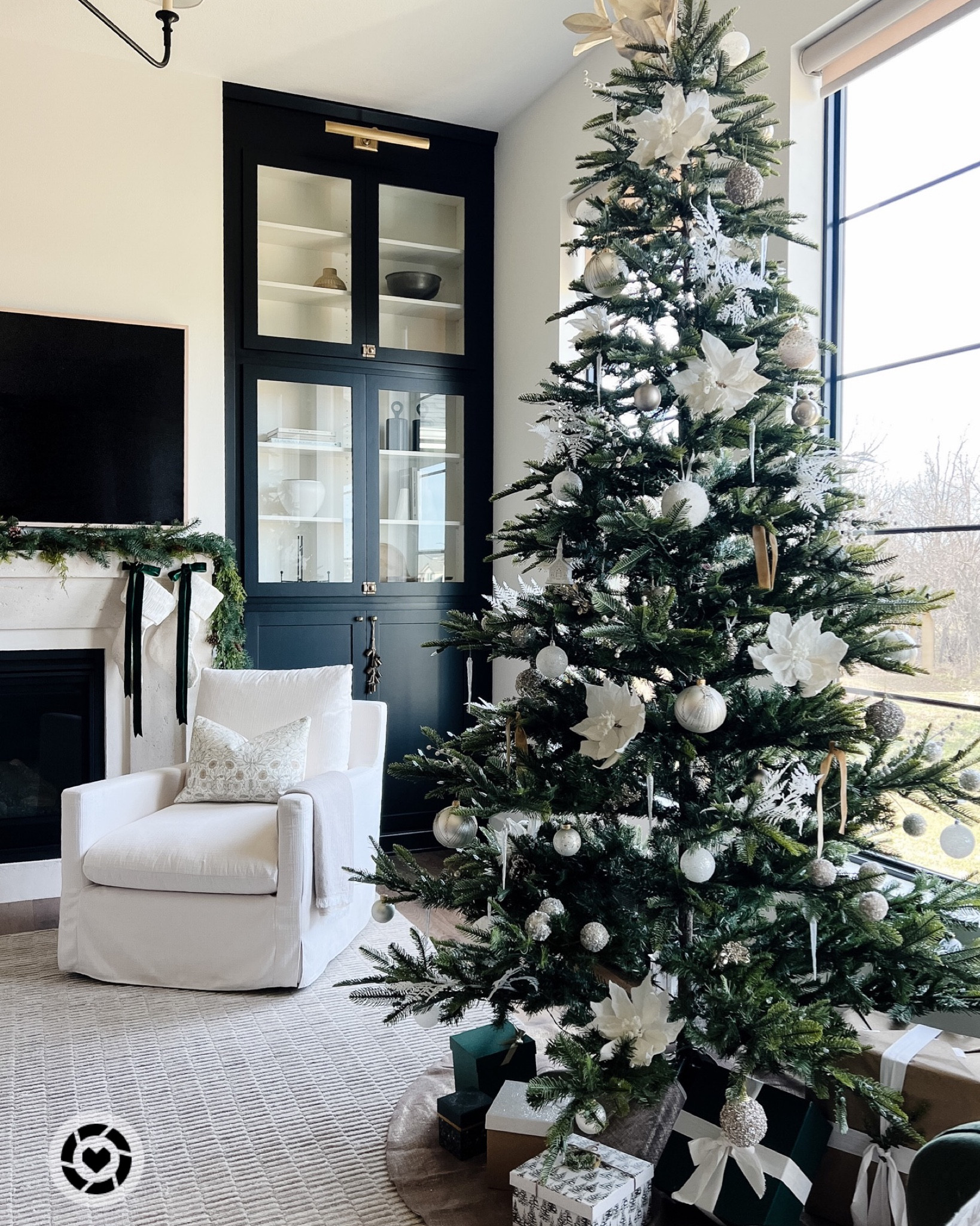 Getting in the holiday spirit! White decor tree for our wedding! 

#christmasdecor #moderneuropean #christmastree 

#LTKwedding #LTKHoliday #LTKSeasonal