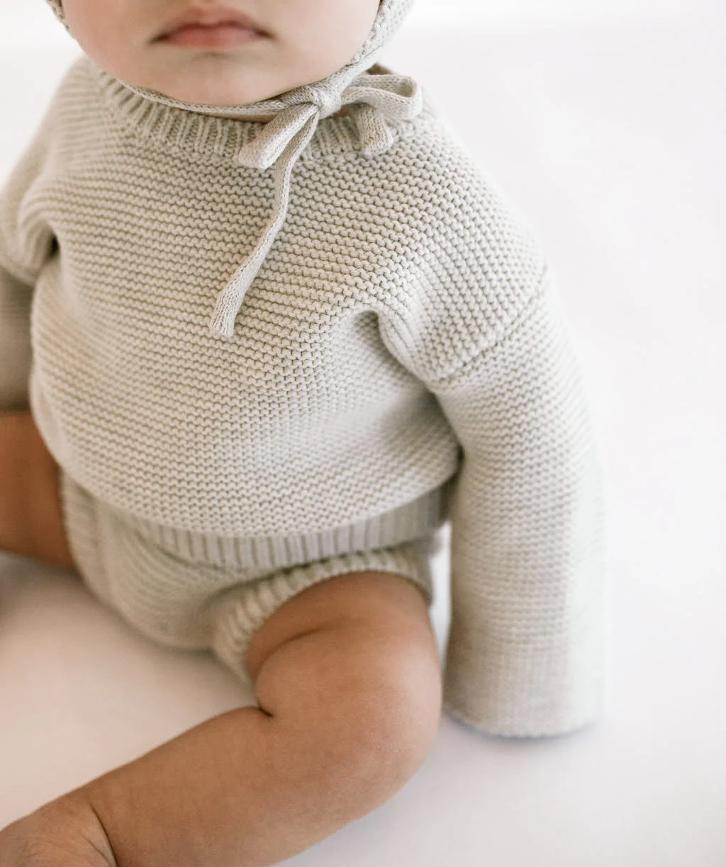 Purl Knit Sweater \u2018Gray Marle\u2019 | Shop.app