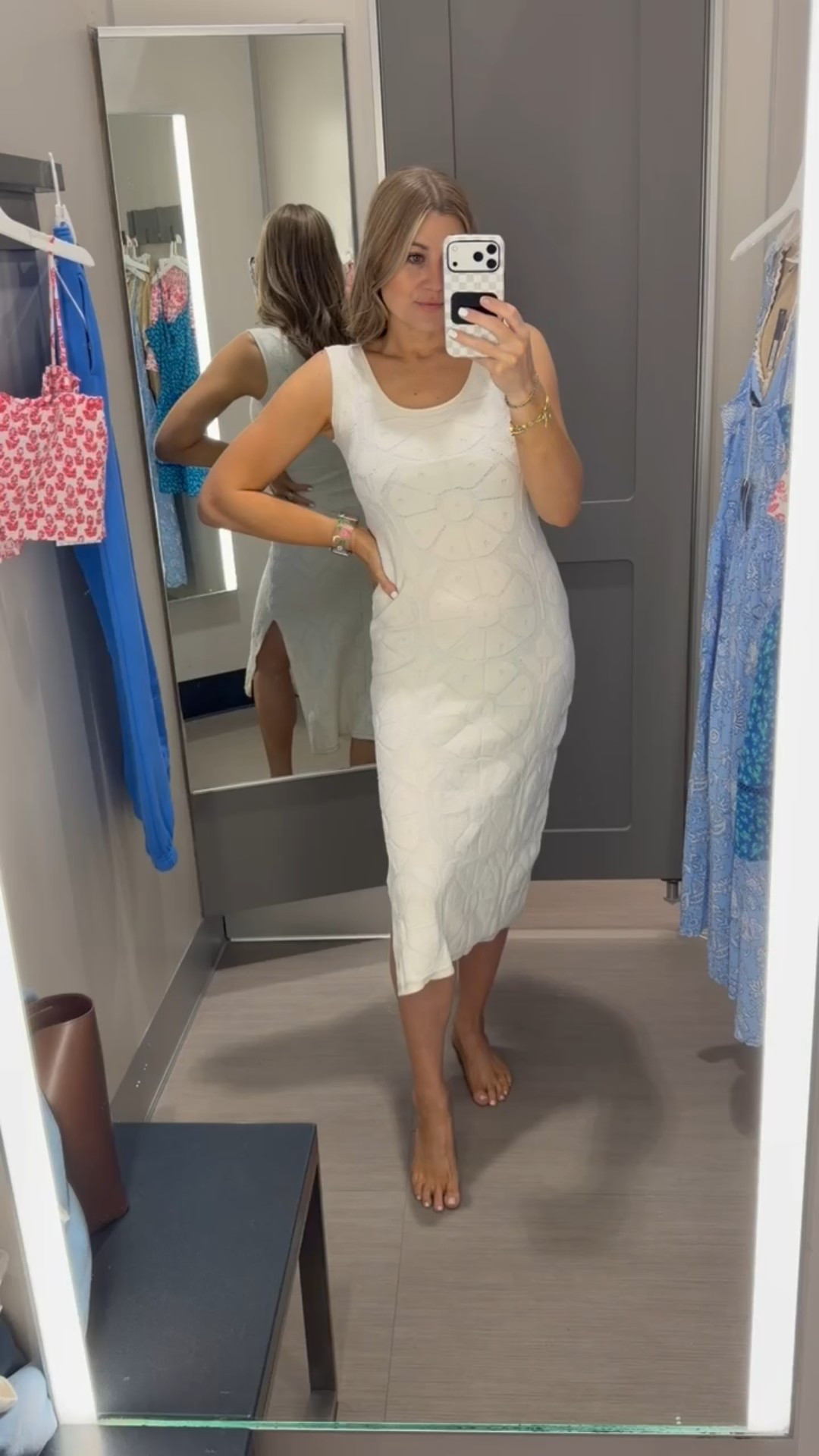 This white patterned dress is such a pretty and easy piece for spring and summer. The subtle print keeps it feeling elevated while still being perfect for brunch, vacation days, or any warm weather plans.

white patterned dress, spring dress outfit, patterned summer dress, feminine spring style, casual brunch dress, vacation dress for women, chic casual dress, warm weather outfit idea, effortless summer look, everyday dress outfit, SavannahK

#LTKTravel #LTKmomlife #LTKSeasonal