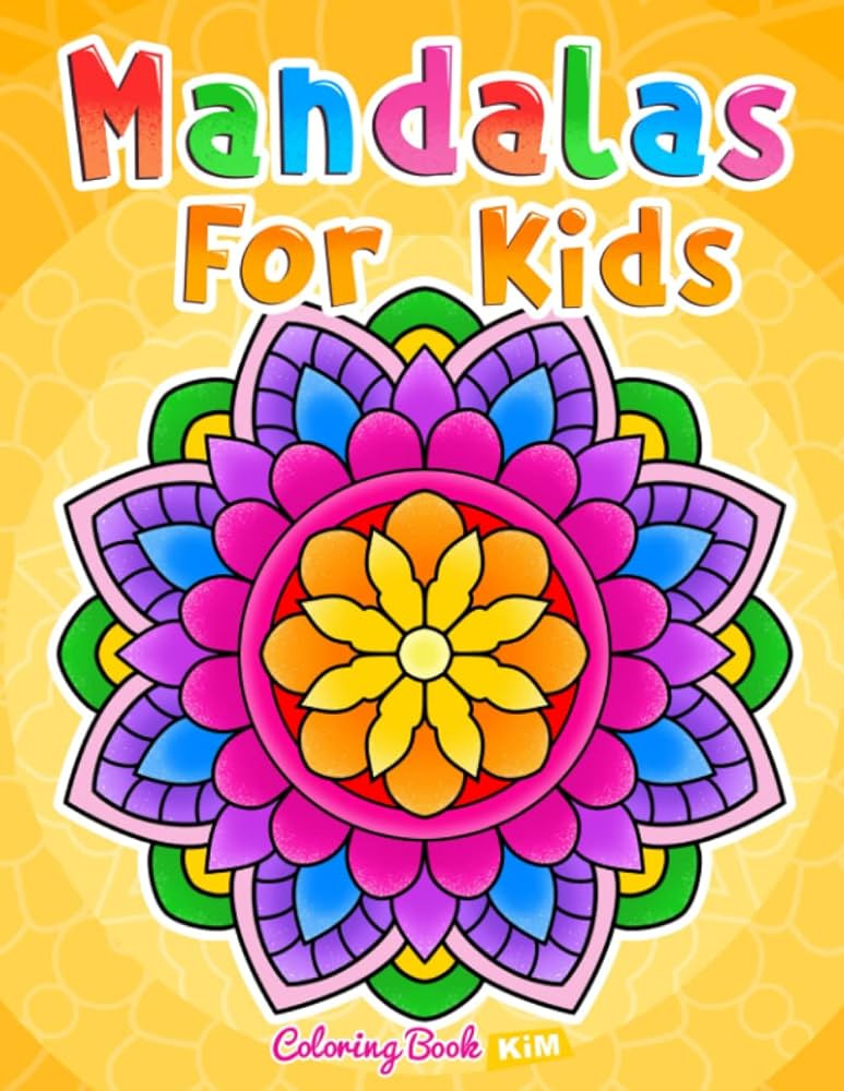 Mandalas for Kids: Coloring Book With Simple Mandala Patterns. | Amazon (US)