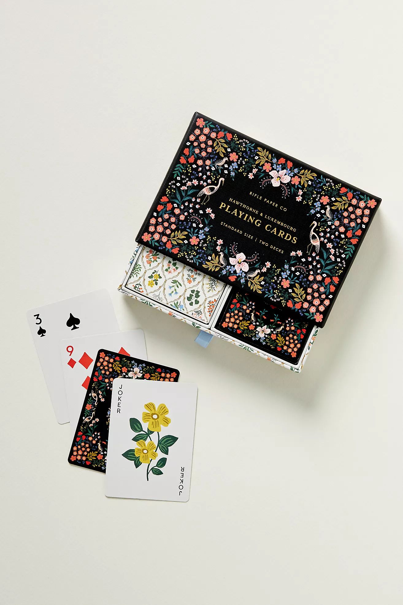 Rifle Paper Co. Hawthorne Playing Card Set | Anthropologie (US)