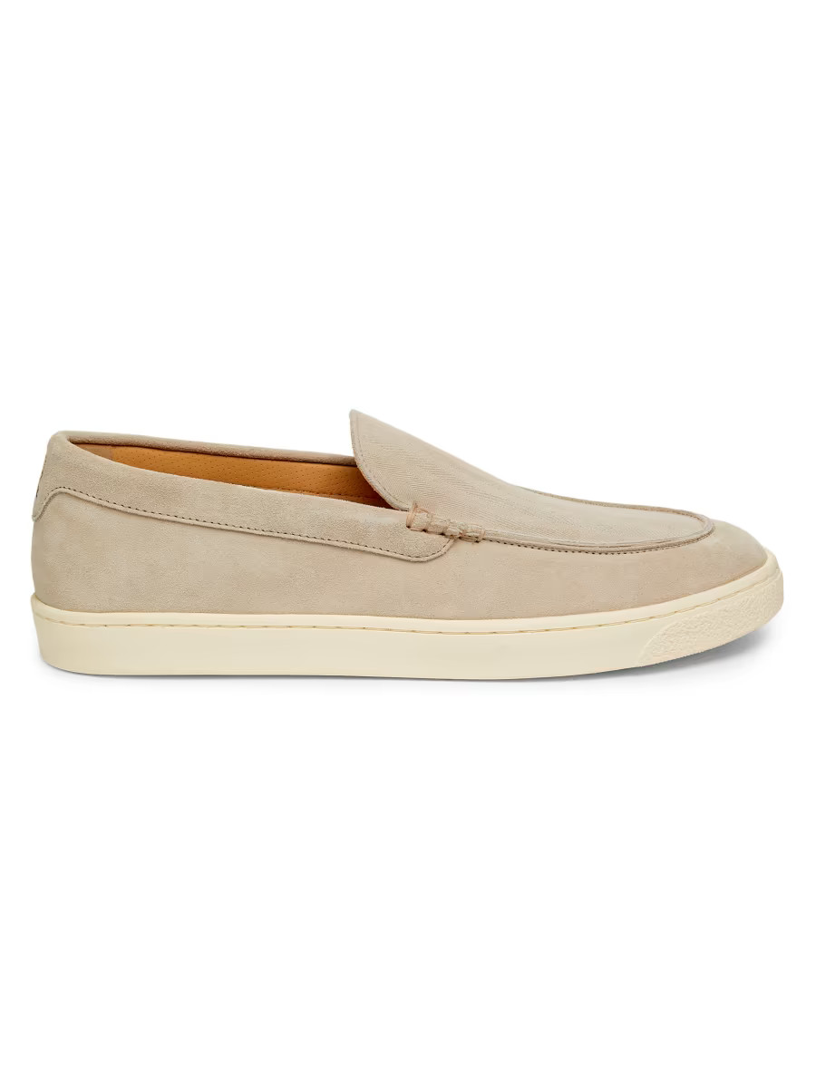 Textured Suede Loafers | Saks Fifth Avenue