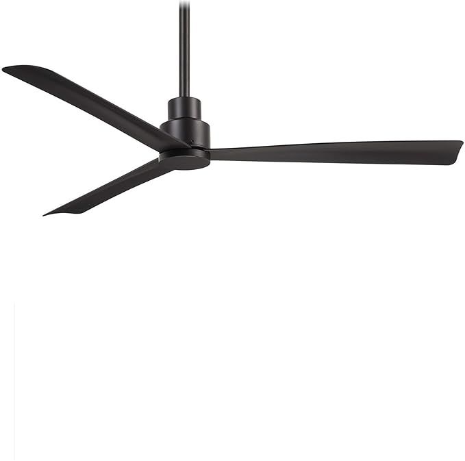 Minka-Aire F787-CL Simple 52" Outdoor Ceiling Fan with Remote Control, Coal | Amazon (US)