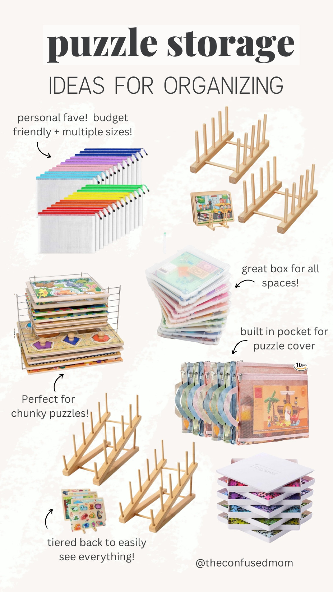 Puzzle organization, puzzle storage, toy organization for the home, bedroom storage, toy storage, closet organization 

#LTKhome #LTKkids #LTKfamily