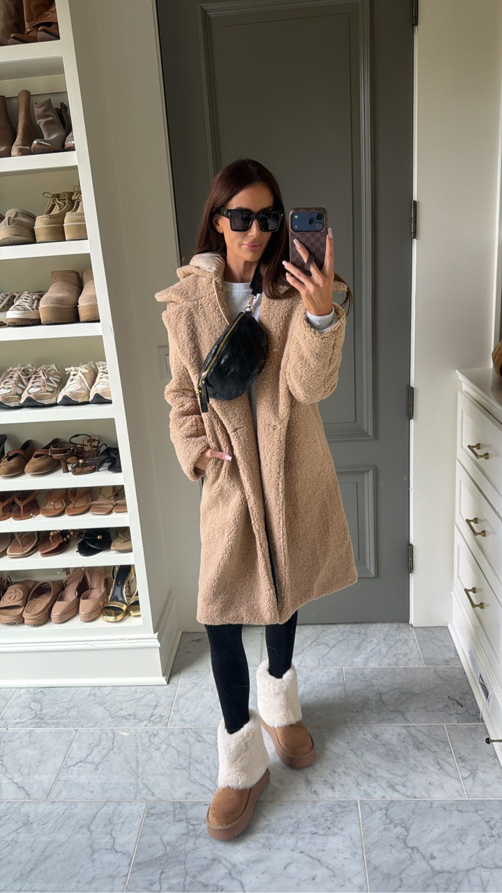 Use code SARAH40

Sweatshirt Medium
Coat Small
Leggings S/M

Fall outfit, cozy outfit, Teddy coat

#LTKSaleAlert #LTKootd #LTKdayinmylife