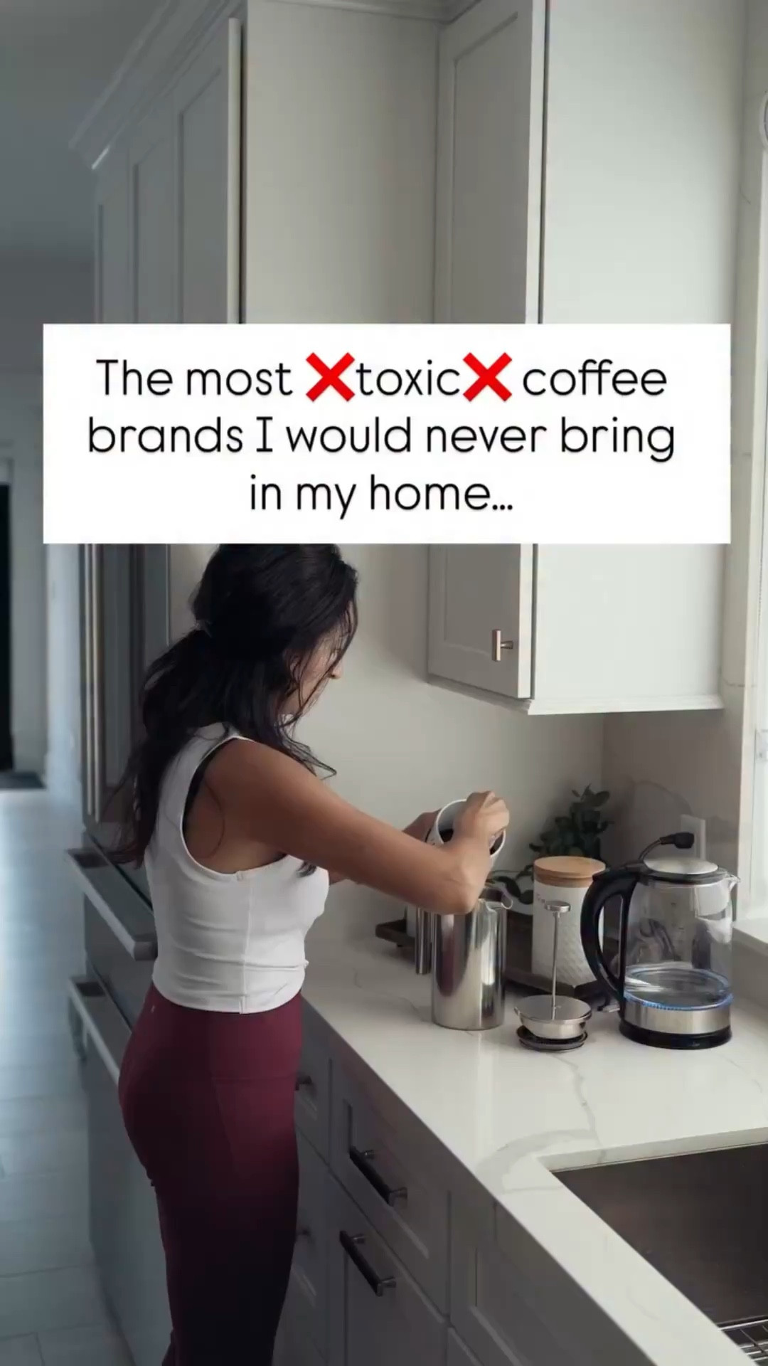 ‼️Comment below “COFFEE” for a list of the cleanest coffee brands and coffee makers⤵️⤵️⤵️

Here’s what makes these brands toxic⤵️

❌Mold & mycotoxins
Coffee beans are agricultural products, and like grains, they can develop mold during:

* humid growing conditions
* poor storage or shipping
* improper drying

Some molds produce mycotoxins (like ochratoxin A). These are harmful in high amounts and are not safe for humans.

❌Pesticides & chemicals
Conventionally grown coffee may be treated with:

* pesticides
* herbicides
* fungicides
Residue can remain on coffee beans.

❌Processing contamination
Lower-quality or mass-produced coffee can pick up issues from:

* poor-quality water during processing
* unsanitary equipment
* long storage times leading to degradation

Cheap coffee often uses lower-grade beans (Robusta or damaged Arabica) which are more likely to:

 * have mold exposure
 * be over-roasted (to hide defects)
 * sit in storage longer

Over-roasting can also create compounds like acrylamide❌

 🌱Tip: look for⤵️
“toxin-free” or “mold-free” coffee brands that:

* test for mycotoxins
* source higher-quality beans
* use better drying/storage methods
* often sell single-origin or specialty-grade coffee

 #toxinfree #nontoxic #nontoxicliving #coffee #cleancoffee coffee