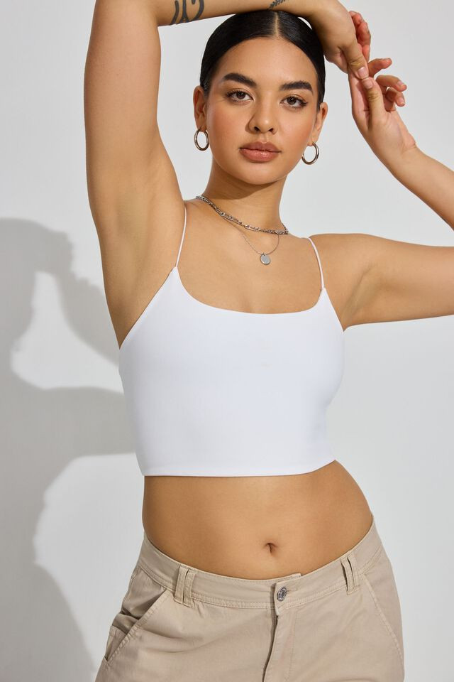 Eva Cropped Cami Top | Garage Clothing