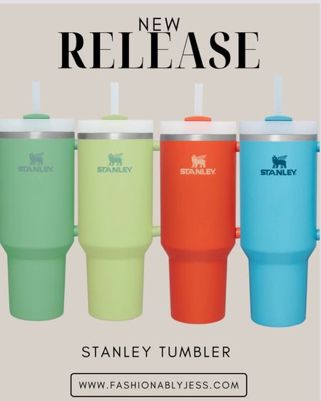 Absolutely loving these new shades in the stanley tumbler! Perfect for staying hydrated throughout the summer and spring season! 
#Stanleytumbler #tumbler 

#LTKFind #LTKunder50 #LTKGiftGuide
