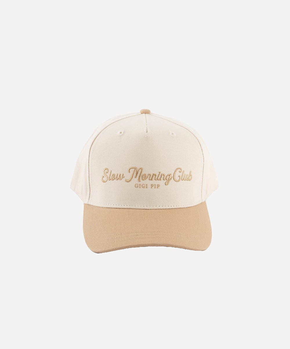 Slow Morning Club Canvas Trucker | Gigi Pip