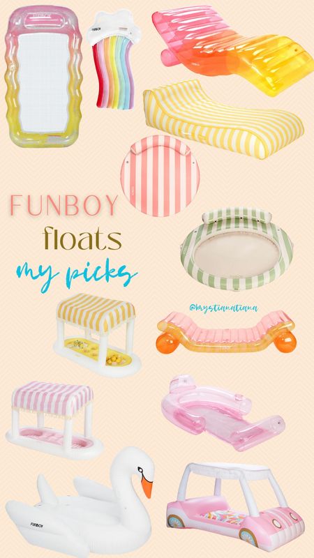 Funboy Floats! 🌊












Funboy, Summer, Pool, Beach

#LTKTravel #LTKSwim #LTKFamily