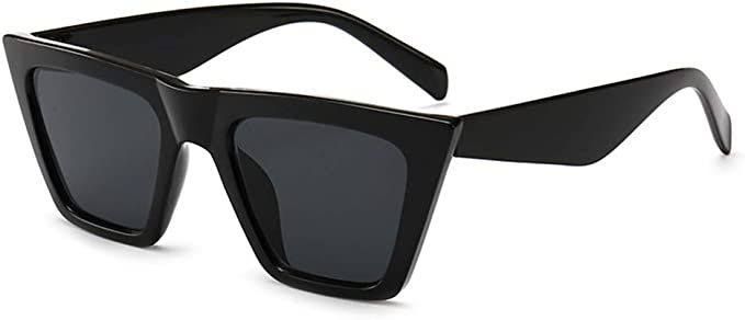 SORVINO Vintage Small Sunglasses Retro Cateye Sunglasses for Women Men Square Frame | Amazon (US)