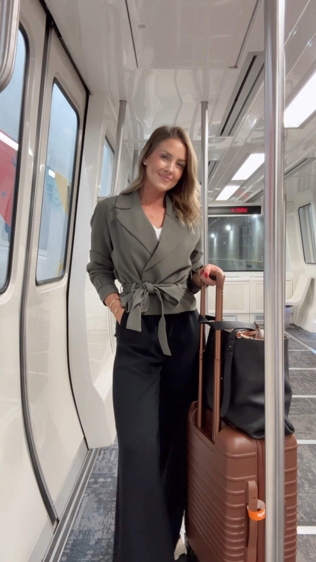 Today’s travel outfit ✈️
XS belted jacket / XS Regular pants 

#LTKSaleAlert #LTKootd #LTKTravel